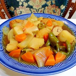 残り野菜の煮物